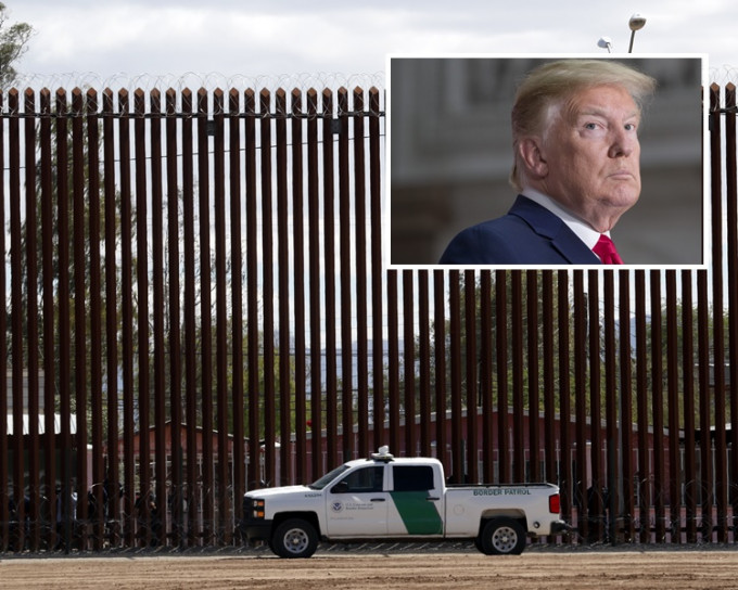 特朗普为对抗边界非法入境者的问题向墨西哥货品徵关税。AP