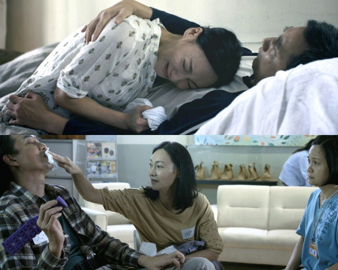 惠英紅飾演10多年來照顧全身癱瘓丈夫的角色，問鼎電視大獎視后。