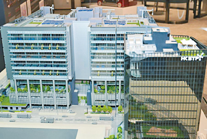 ■將軍澳工業邨的先進製造業中心接近竣工，未來科技園公司還會構思第二個先進製造業中心。