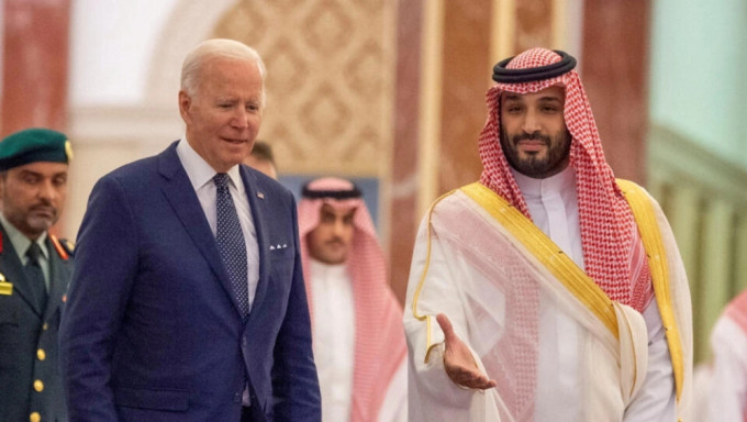 沙特据报搁置与以色列关系正常化协议，这将对美国总统拜登的中东战略造成重大打击。 路透社资料图