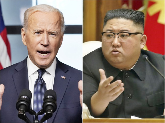 北韓抨擊拜登採取敵對態度，揚言將採取相應措施。AP資料圖片