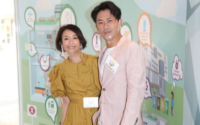 张新悦和森美在推广有机生活的短片饰演夫妇。