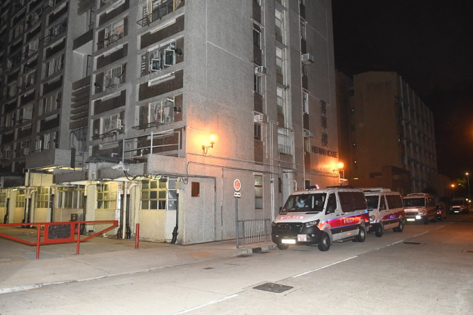 25岁男子昨晚于乐华南邨堕楼亡。资料图片