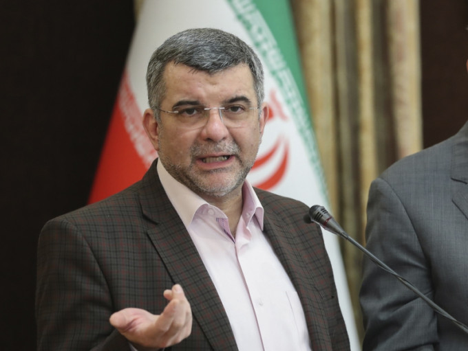 伊朗卫生部副部长承认感染新冠肺炎。AP