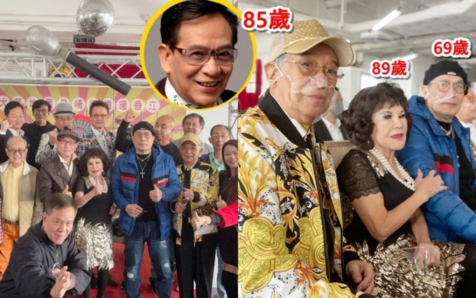 85歲的江圖依然好精靈，出席活動都打扮得好醒神。