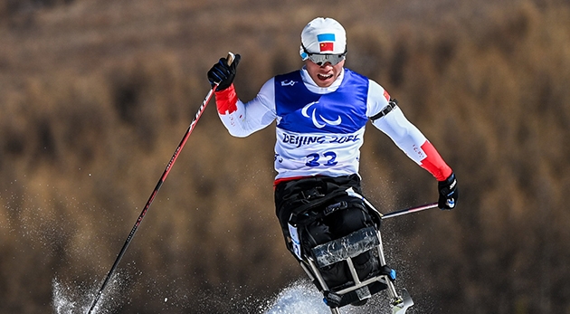 劉夢濤為中國隊在北京冬殘奧摘下第8金。