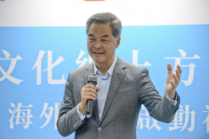 梁振英指选委会能够代表香港不同界别利益。资料图片