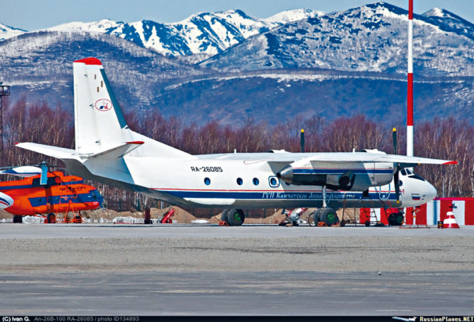 An-26飛機。資料圖片