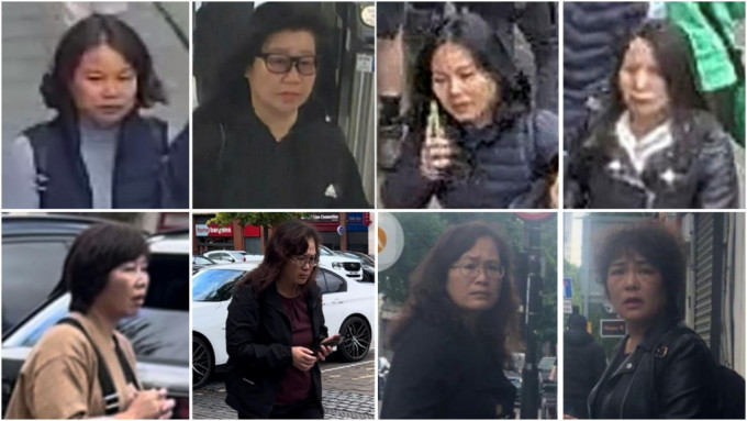 Cantonese sisters’ “Prayer Party” wreaks havoc in London, UK Police release photos to hunt down 8 scammers