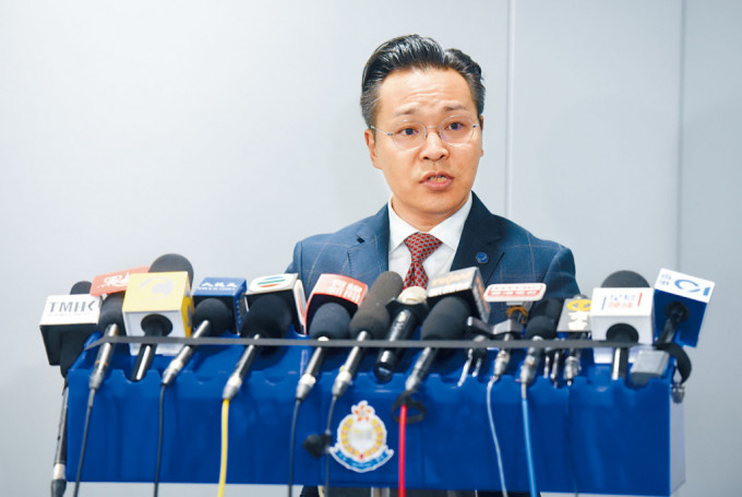 警方網罪科以不誠實取用電腦罪拘捕4人，警司譚威信指各人擾亂器官捐贈系統的行為幼稚。