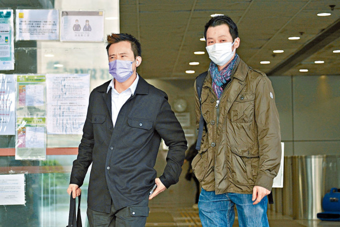 两名空少黄昱龙（左）与刘诺宏在书面陈词中指，防疫规例经常改变，市民或难以跟上。