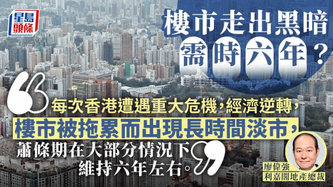 樓市走出黑暗需時六年？｜廖偉強