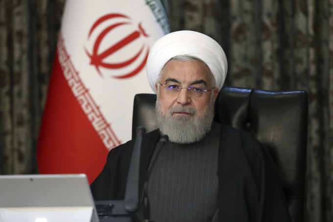 伊朗总统鲁哈尼否认隐瞒疫情。 AP