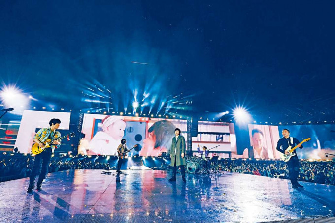 ■五月天前晚在高雄为跨年演唱会掀起序幕。