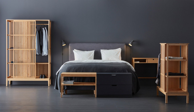 IKEA最新推出的Nordkisa系列竹制家具设计简约，配上天然竹材的纹理，令产品清新耐看。