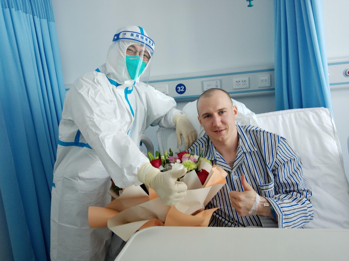 索喬維奇受傷入院。北京冬奧組委會圖片