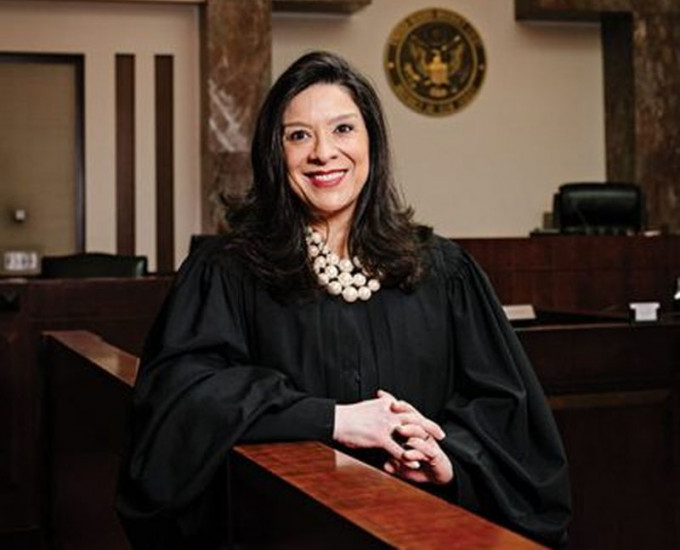 联邦女法官萨拉斯。 网图