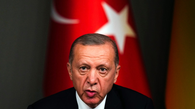 土耳其總統埃爾多安。美聯社