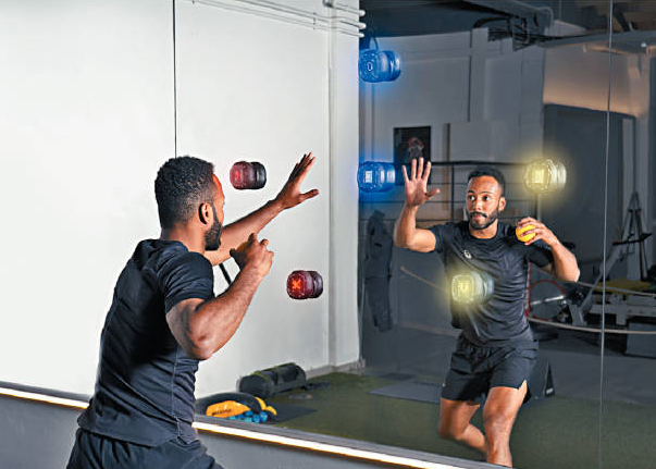 ROX運動裝置結合燈光、聲音和震動，提升運動員做各項運動訓練的樂趣。