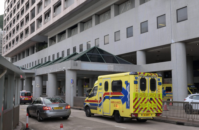 东区医院一名67岁的确诊男病人病逝。资料图片