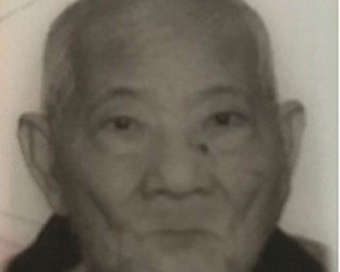 76歲男子鄒敏韶尋獲。警方提供