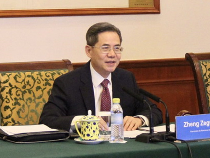 中国外交部副部长郑泽光。网图