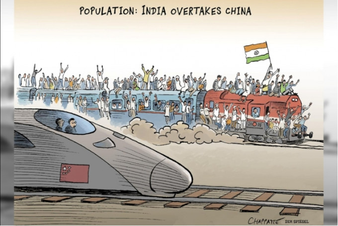 德國《明境周刊》這漫畫在印度引起憤怒。