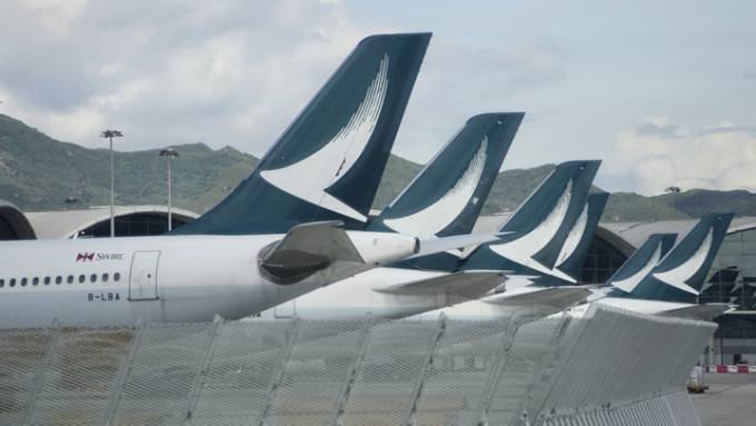 國泰航空。資料圖片