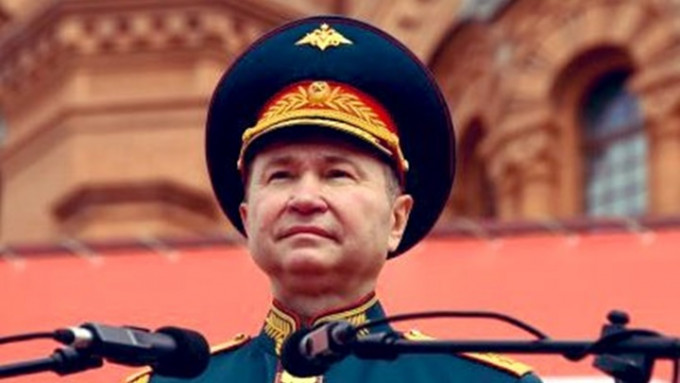 俄軍莫德維切夫中將被指在烏克蘭南部陣亡。網上圖片