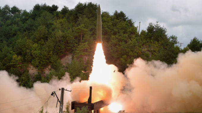 北韩料再试射试射导弹。路透社资料图片