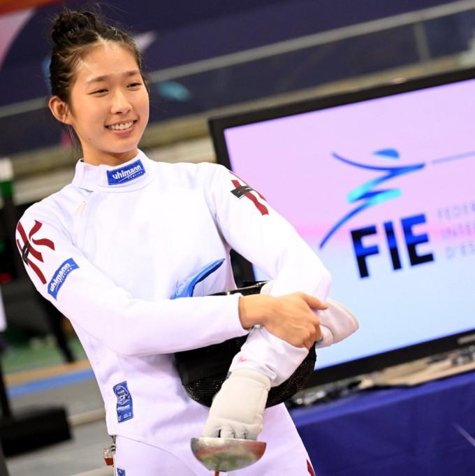江旻憓於多哈大獎賽女子重劍32強止步。國際劍聯Facebook圖片
