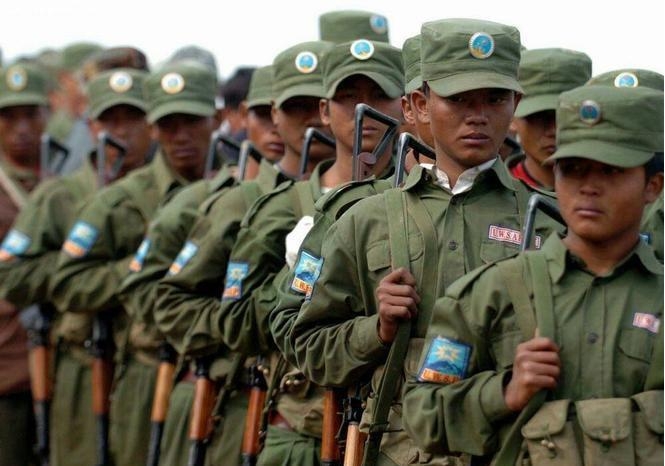 缅北的华人地方武装。