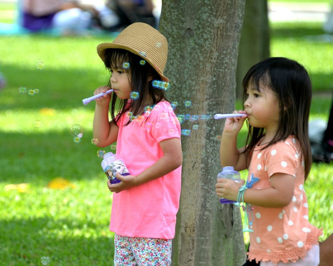 天文台录今年最高气温34.1℃。资料图片