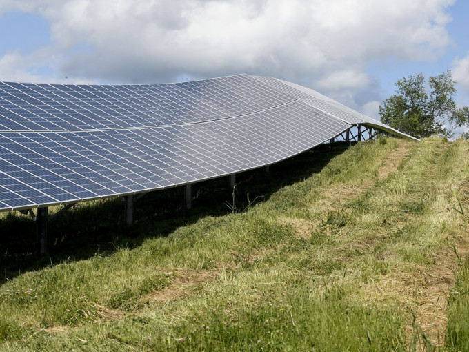 美國能源部公布太陽能供電比率的新目標。AP資料圖片