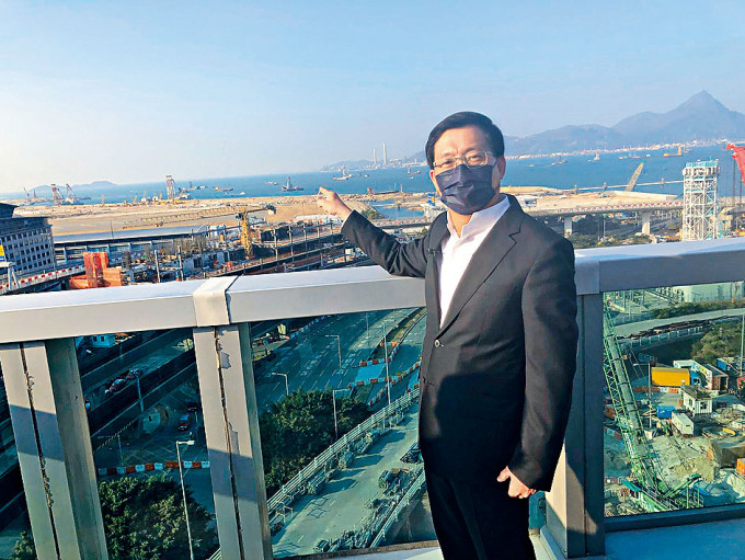 機管局行政總裁林天福表示，預料機管局不會是珠海機場最大股東。