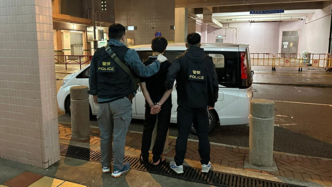 30岁姓陈男子涉嫌「贩运危险药物」被捕。