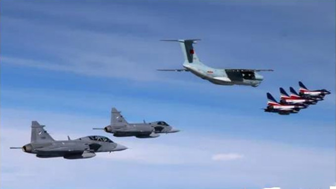 中泰两军将于周日举行「鹰击-2022」空军联合训练。资料图片