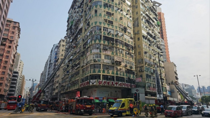 華豐大廈發生的三級火釀成5死40傷，舊樓消防安全問題旋即惹起關注。資料圖片