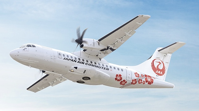 日本空中通勤公司（JAC）客机。 官网图片