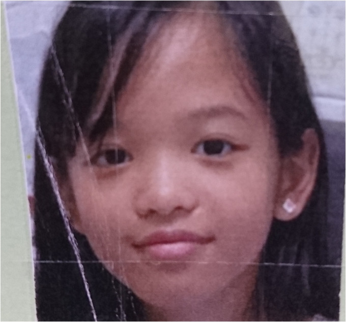 14岁女童詹玟懿上月沙田失踪。警方提供