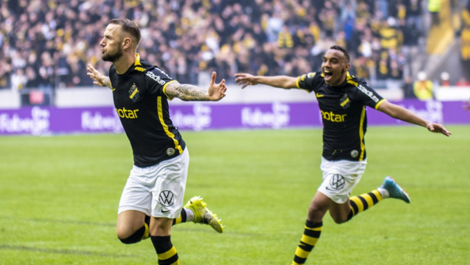 AIK苏纳在瑞超对战诺高平已连胜3仗，故此让半一可捧「主胜」。