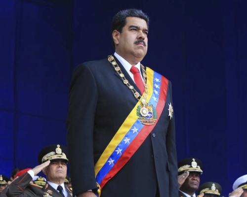委內瑞拉總統馬杜羅。AP