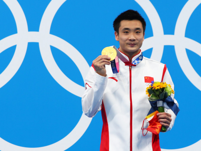 国家队最后一面金牌由跳水队曹缘夺得。新华社资料图片