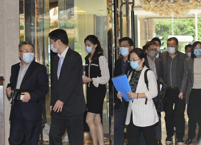 专家团考察香港湾仔帝盛酒店检疫运作。
