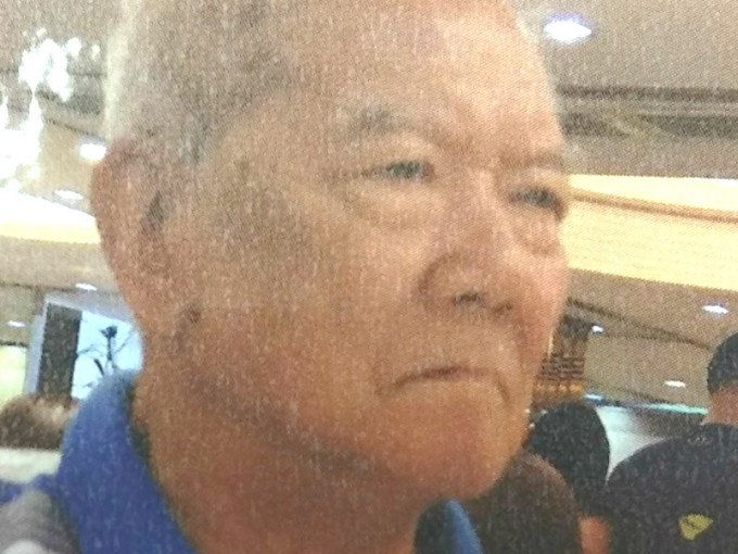 黃大仙竹園南邨81歲老翁失蹤。警方提供