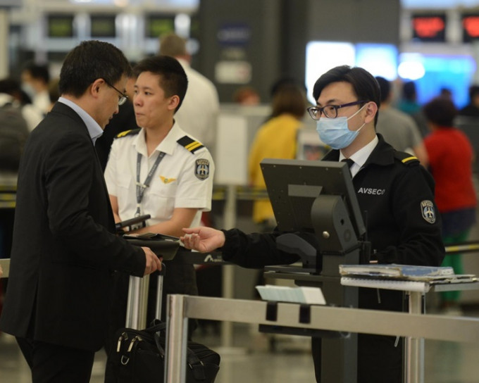 多名機場或航空公司員工確診麻疹。資料圖片