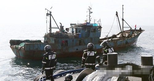 南韓成立特別警備團，嚴打越境非法捕撈中國漁船。