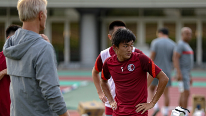 杰志赵聡悟入选U20港足大军，9月参加U20亚洲杯外围赛。 足总图片