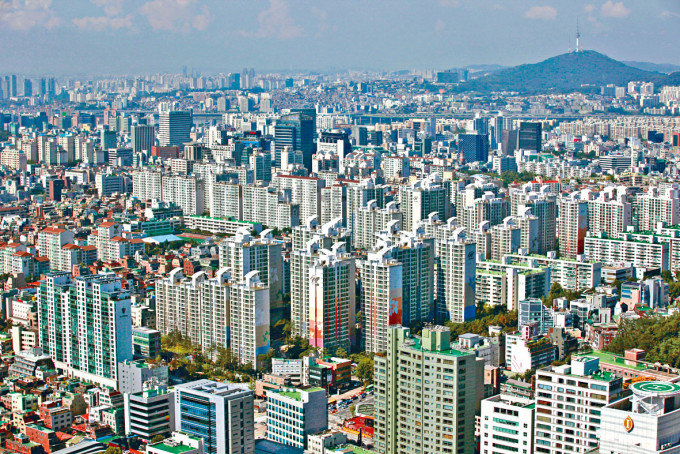 ■首爾江南區的房價高企。