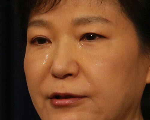 朴槿惠成南韓首個被罷免的總統。資料圖片